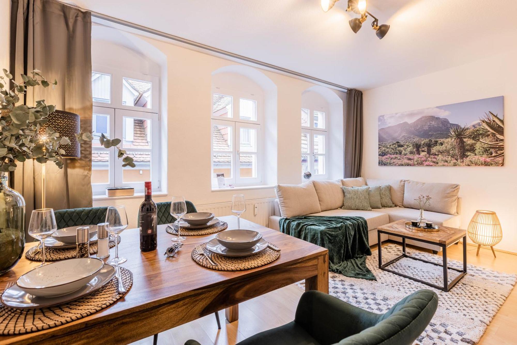 Fynbos Apartments In Der Altstadt, Frauenkirche, Netflix, Parkplatz Meissen Room photo